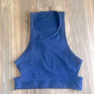 Outdoor voices tank bra with back cutout. Size medium